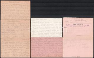 cca 1916-17 Gerő András hadnagy, Gerő Ödön (1863-1939) újságíró, műkritikus fia 12 db I. világháború...