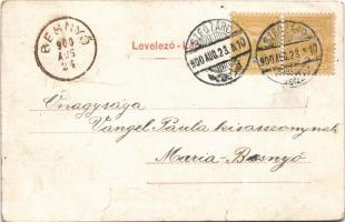 1900 "Utazás Magyarország körül" Bokor József-től. Excelsior Fényirda felvétele. Brummel J...