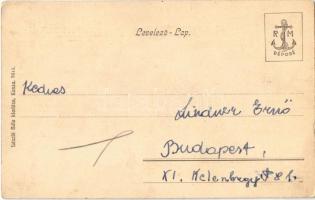 Kassa, Kosice; Jakab-palota a Hernáddal. László Béla kiadása / villa, bridge, riverside (EK)