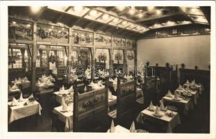 1935 Budapest VII. Debrecen étterem, belső. Rákóczi út 88.