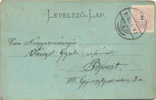 1899 Pécs, Székesegyház. Günsberger Lajos kiadása (EB)