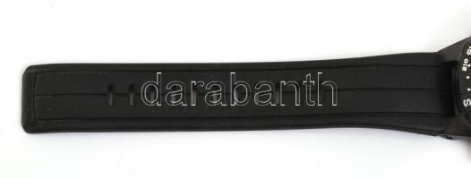 Timex T2N720 férfi kvarc karóra. Kaucsuk szíjjal. d: 45 mm Elem nélkül