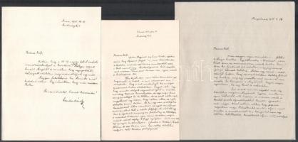 cca 1915-16 Czukor tizedes 2 db I. világháborús tábori posta levelezőlapja, 2 db hadifogoly postája ...