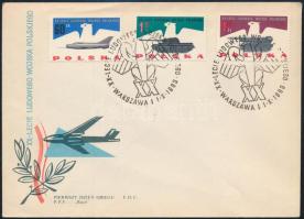 Lengyelország 1963 (3 db) Poland 1963 (3 pcs)