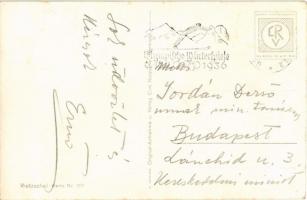 1936 Garmisch-Partenkirchen, IV. Olympischen Winterspiele / 4th Winter Olympic Games, flags with Hun...