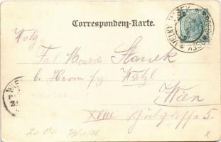 1900 Gruss aus dem Speisewagen, Compagnie Internationale des Wagons-Lits et des Grands Express Europ...