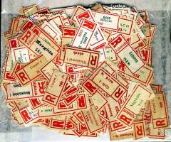 Sok száz darab magyar ajánlási ragjegy