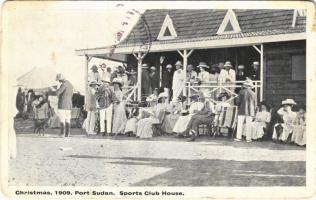 1909 Port Sudan, Christmas, Sports Club House (fa)