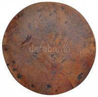 Holló László (1887-1976) 1965. "Ady" egyoldalas öntött Br emlékérem (166,08g/69mm) T:1- / ...