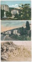 Abbazia, Opatija; - 13 db RÉGI városképes lap (közte 2 fotó) / 13 pre-1945 town-view postcards (including 2 photos)