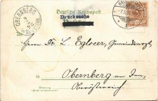 1898 (Vorläufer) Halberstadt, Spiegelstrasse, Die Bismark Kürassiere / street, military parade, Cuir...