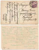 6 db RÉGI húsvéti üdvözlőlap / 6 pre-1945 Easter greeting postcards