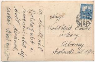 5 db RÉGI újévi üdvözlőlap / 5 pre-1945 New Year greeting postcards