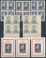 Sztálin gyűjtemény berakólapon: 54 db bélyeg és 3 db blokk / Stalin lot: 54 stamps and 3 blocks