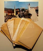 133 db modern erdélyi városképes lap