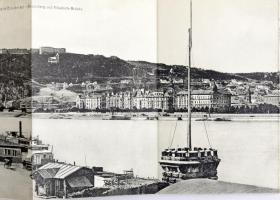 Budapest, Gellért-hegy, Erzsébet híd, Királyi vár, Lánchíd, Mátyás templom, Halászbástya, Magyar Kir...