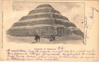 1903 Saqqara, Sakkara; Pyramide / pyramid (EK)