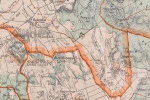 1929 A Balaton és környéke, 4 db-os térképsorozat