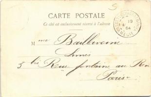 1904 Villotte, Bureau de Poste / post office (fl)