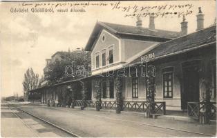 1907 Gödöllő, vasútállomás