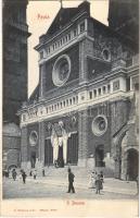 Pavia, Il Duomo / street view, cathedral