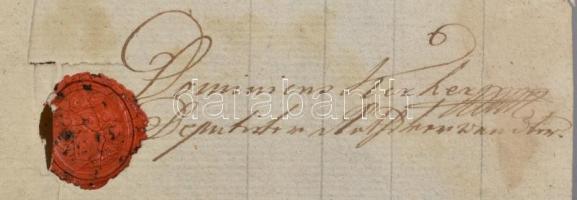 cca 1750-1830 Családi okmány hagyaték: Theresia von Erdély ingóságainak listája, kölcsönszerződés Pe...