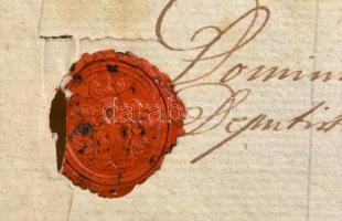 cca 1750-1830 Családi okmány hagyaték: Theresia von Erdély ingóságainak listája, kölcsönszerződés Pe...