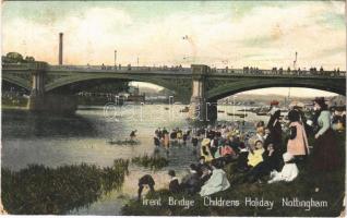 1909 Nottingham, Trent Bridge, Childrens Holiday (EB)