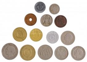 Vegyes: Szerbia 1883-1912. 2p-20p (4xklf) + Szerb-Horvát-Szlovén Királyság 1920-1925. 25p-2D (4x) 3x...