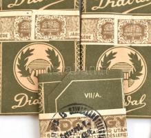 Diadal szivarkapapír majdnem teljes nagy doboz, adójegyes csomagokkal, + Diadal reklámos pénz-vissza...