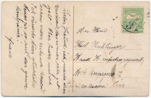 Budapest. Leporello postaládával és hölggyel