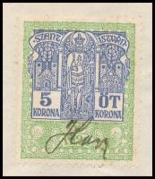 1921 Szombathely, kivonat az izraelita hitközség házassági anyakönyvéből