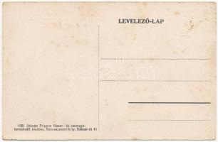 Budapest XVI. Rákosszentmihály, Jahoda Frigyes fűszer és csemege üzlete és saját kiadása. Rákosi út ...