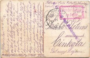 1916 Ivano-Frankivsk, Stanislawów, Stanislau; Ul. Karpinskiego / Karpinskigasse / street view, shop ...