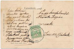 1913 Gönc, Fő utca. W.L. Bp. 5599. Wohl Armin  (Rb)