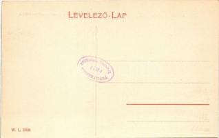 Szászvár (Baranya), Fő tér, Szentháromság szobor. W.L. 2709