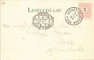 1899 (Vorläufer) Nagykanizsa, sörgyár. Alt és Böhm kiadása