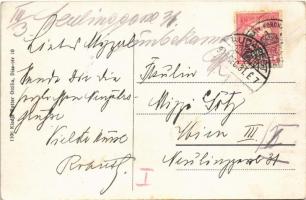 1916 Budapest I. Dísz tér, Tárnok utca. Rotter Ottilia kiadása 1106