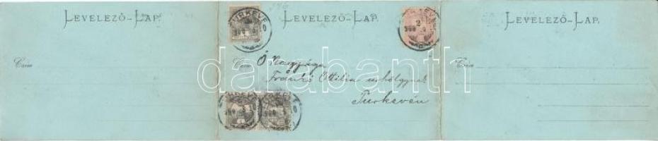 1900 Szolnok, Piac tér, Vármegyei közkórház, Vasúti vashíd, este, Fonciere pesti biztosító intézet f...