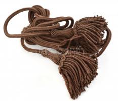Barna függönyelhúzó kötél, h:540cm