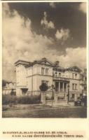 1929 Budapest II. Olasz fasor (Szilágyi Erzsébet fasor) 57. sz. villa. Gaal Lajos építészmérnök terve. photo