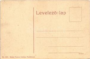 Mezőkövesd, Királyi járásbíróság. Balázs Ferenc kiadása No. 1035. W.L. (?) (EK)