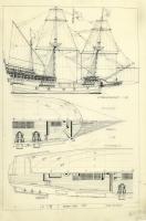Rlgi hajók, modellek tervrajzai nagy méretű rajzok Kon-Tiki, Boyer Jacht, Balthasar vitorlás stb, összesen 16 db kb 40x60 cm