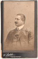 cca 1870-1910 Erdélyi műtermek fényképei, keményhátú fotók, közte babaportrék, 15 db, néhány sérült,...