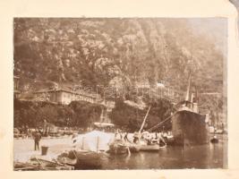 cca 1900 30 db keményhátú fotó, városkép, tájkép,  főként a korabeli Montenegróból, 9×13 és 12×18 cm...