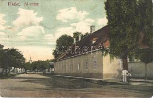 1909 Piszke (Lábatlan), Fő utca (EK)