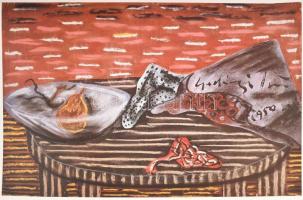 2 db művészeti album: Sík Csaba: Gadányi Jenő - Tizenhét grafika. Bp., 1982, Corvina. + 40 alkotó év...