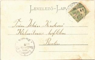 1900 Kecskemét, Országos Tanítói Árvaház. Komor Gyula kiadása