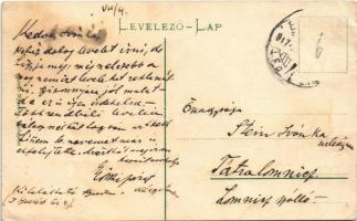 1917 Budapest XI. Műegyetem a Budafoki úttal, Auer Ignác kereskedése és dohánytőzsde, üzlet. Auer ny...