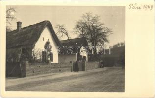 1949 Pári (Tolna), utca. photo